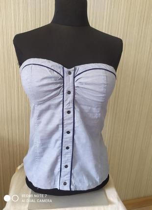 Блузка без бретельок tally weigl 36-38