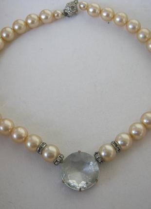 Винтажное ожерелье для гламурных модниц1 фото