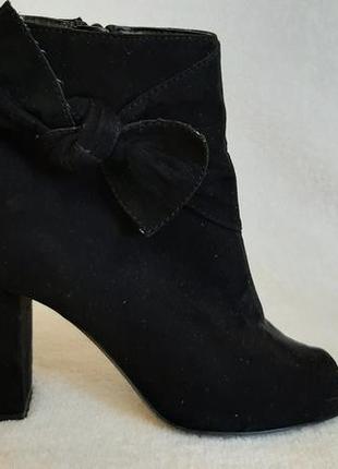 Стильні туфлі з відкритим носком фірми dorothy perkins p.37 устілка 24 см4 фото