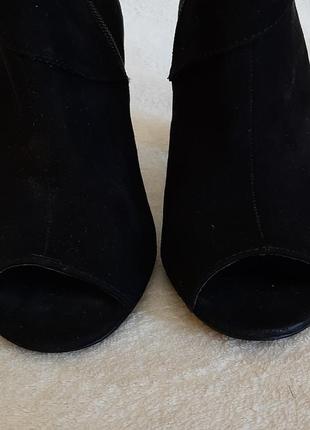 Стильні туфлі з відкритим носком фірми dorothy perkins p.37 устілка 24 см2 фото