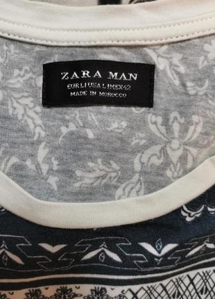 Zara man мужская футболка4 фото