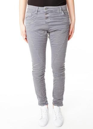 Please/модель з полегшеного деніму з зморшкуватим ефектом італійського преміум-бренду