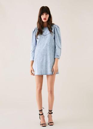 Джинсова сукня zara