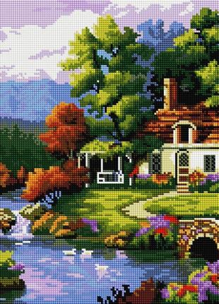 Набор алмазной мозаики colorart 40х50 дом моей мечты sp004
