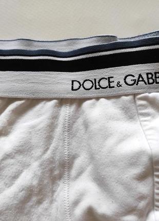 Dolce & gabbana оригинал оригінал труси білі чоловічі боксери трусики шорти боксёры мужские белые хлопковые шорты трусы долче габана фирменные модные6 фото