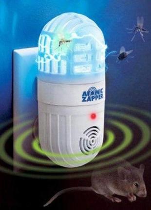 Zapper atomic лампа-приманка уничтожитель насекомых отпугиватель грызунов ловушка для насекомых и грызунов