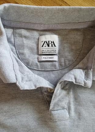 Чоловіча футболка поло футболка мужская тениска zara2 фото