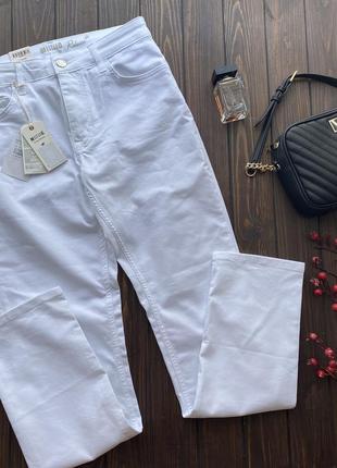 Білі джинси штани жіночі mustang rebecca 30/32