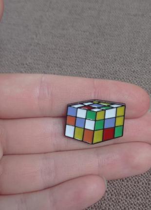Пин брошка кубик рубик1 фото