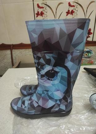 Чоботи гумові демар сова р. нові 36