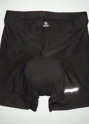 Велошорты  souke cycling shorts черные  (l)1 фото