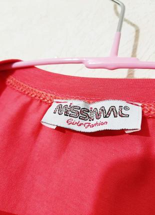Missi london розовая футболка летняя с короткими рукавами принт fashion walks женская 40-42-447 фото