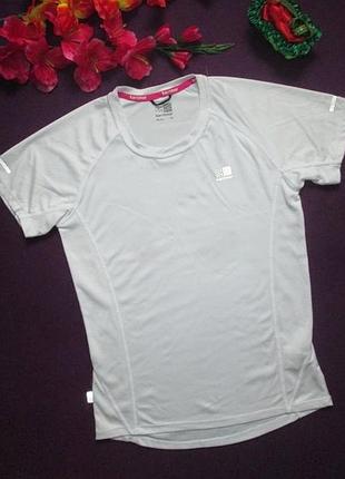 Суперова фірмова біла спортивна футболка karrimor run 🍒🍹🍒