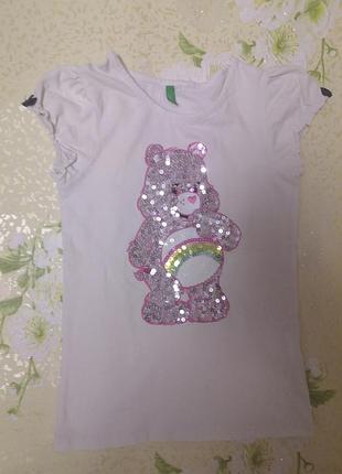 Футболка united colors of benetton, на 6-7 років