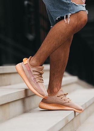 Кросівки жіночі adidas yeezy boost 350 v2 clay/кросівки жіночі адідас ези буст 350 в2