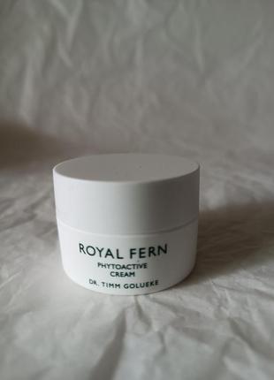 Royal fern phytoactive anti-aging rich cream глубоко интенсивный увлажняющий крем, 15 мл2 фото