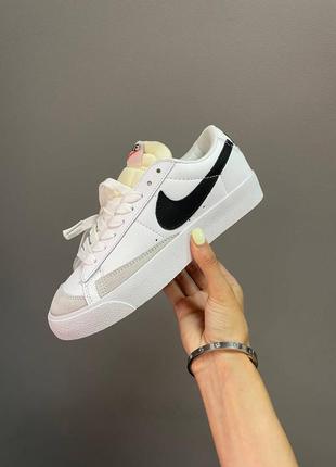 👟 кеди жіночі nike blazer low  найк / наложка bs👟1 фото