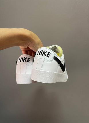 👟 кеди жіночі nike blazer low  найк / наложка bs👟9 фото