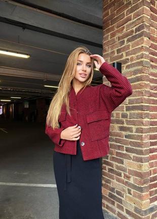 Стильний кашеміровий жакет