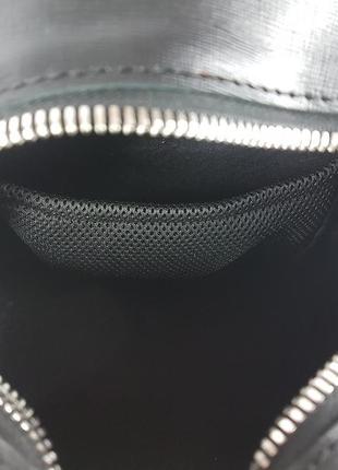 Рюкзак жіночий середній натуральна шкіра, чорний портофіно6 фото