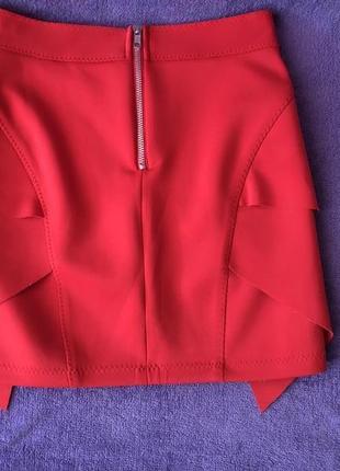 Красная юбка мини imperial3 фото