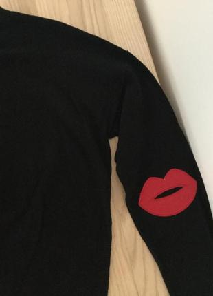 Кофта жіноча asos з сердечками 38 eu/10uk 3