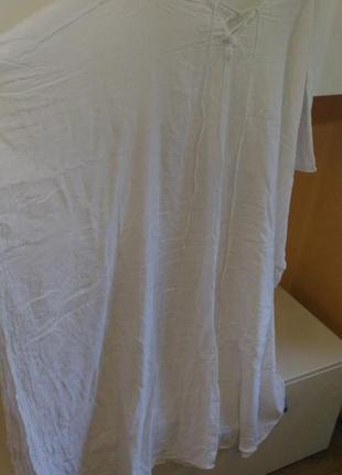 Натуральное платье туника тога в пол оверсайз большой размер греция2 фото