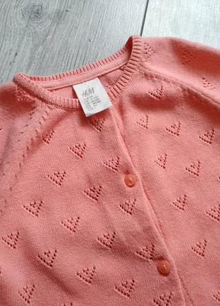 Красивая,вязанная кофточка h&m. 3