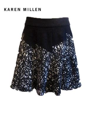 Щільна віскозна спідниця karen millen