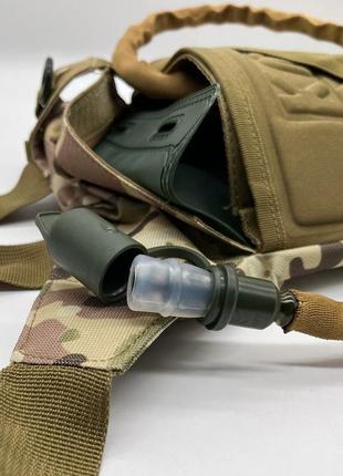 Питьевая система гидратор военный сумка для воды мультикам4 фото