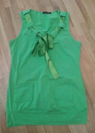 Туніка зелена нарядна