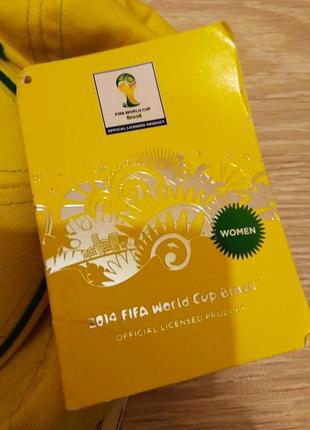 Бейсболка, кепка для футбольного фаната з емблемою чемпіонату світу4 фото