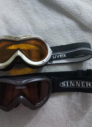Гірськолижні окуляри uvex sinner хамелеон
