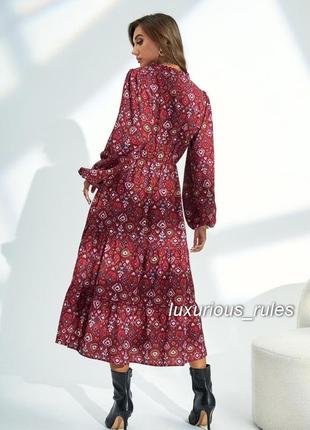 Платье женское с оборками zara  оригинал испания3 фото