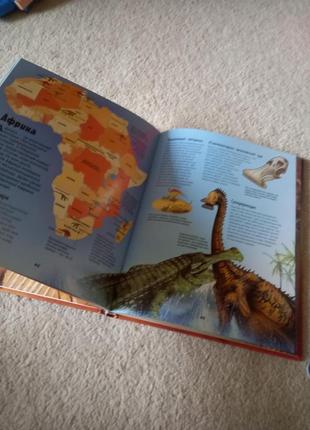 Набор для мальчика динозавры книга атлас динозавров пазлы яйца3 фото