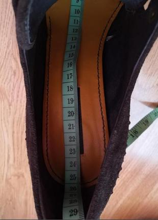 Кожаные туфли  logan, vera cuojo, размер 408 фото