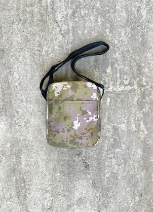 Компактная мужская сумка-барсетка камуфляжная