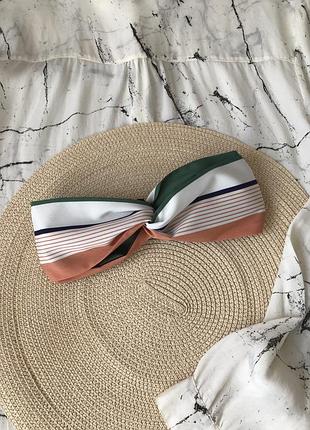 Пов'язка на голову/тюрбан в смужку