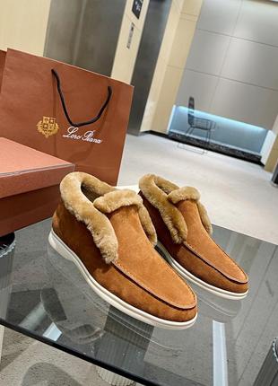 Розкішні черевики лоро п'яна loro piana