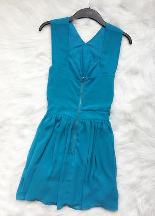 Шикарное бирюзовое платье miss selfridge, платье, сукня2 фото