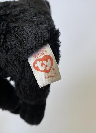 Мягка плюшевая игрушка обезьяна горилла  ty beanie boos5 фото