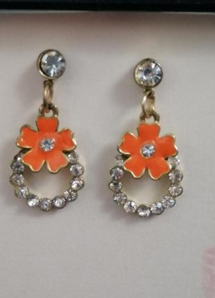 Серьги бижутерия европа.