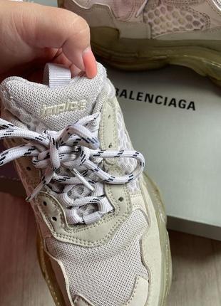 Кроссоски balenciaga triple s clear3 фото