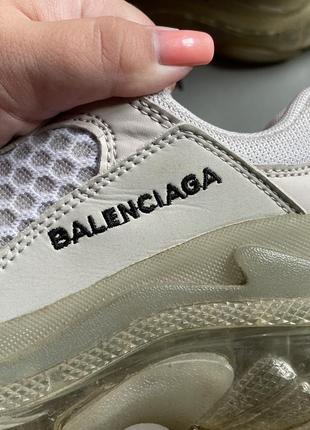 Кроссоски balenciaga triple s clear5 фото