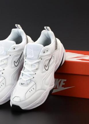 Женские кроссовки nike m2k tekno white black 36-37-38-39-40-41