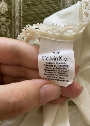 Шикарные, трусики светло молочные от calvin klein8 фото