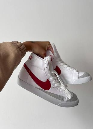 👟  кеди жіночі nike blazer mid найк / наложка bs👟3 фото