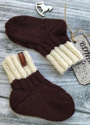 Кашемірові шкарпетки - теплі вовняні шкарпетки - шкарпетки на 1-2 роки