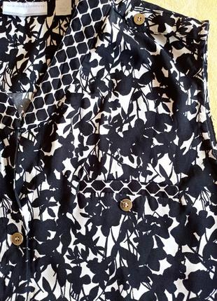 Блуза кофточка шелковая  new york & company без рукавов, размер 48-50 l5 фото