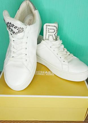 Білі кеди michael kors 7.5 m